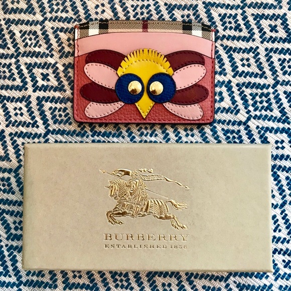🆕BURBERRY || UK Exclusive Leather Card Case 🇬🇧 - Picture 2 of 8